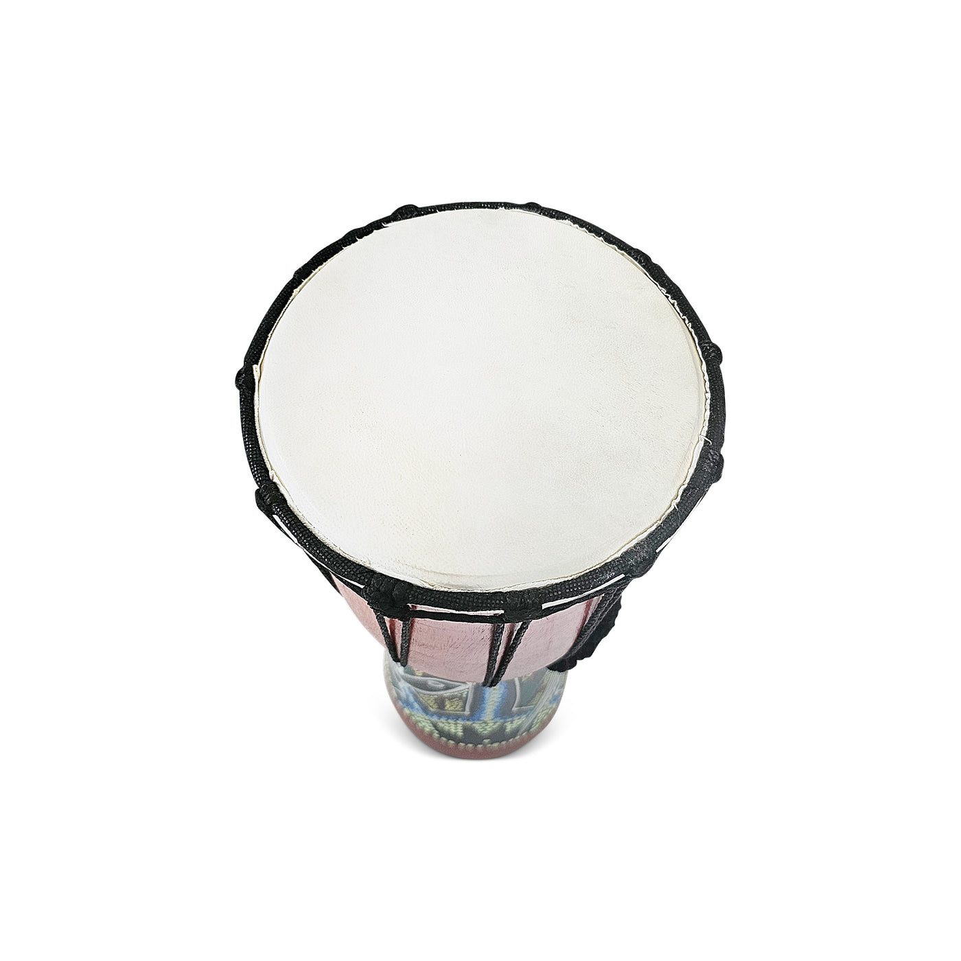 16" Hand Carved Wooden Djembe Drum – Traditional African Percussion