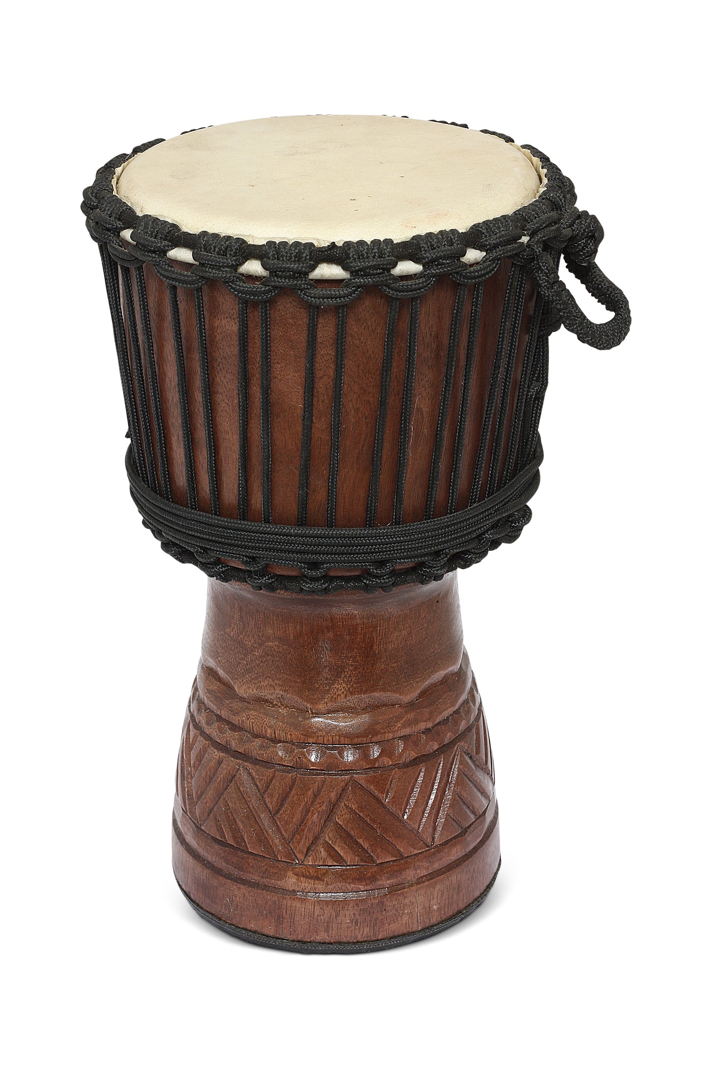 Traditional African style professional djembe drum handmade by Indonesian artisan
