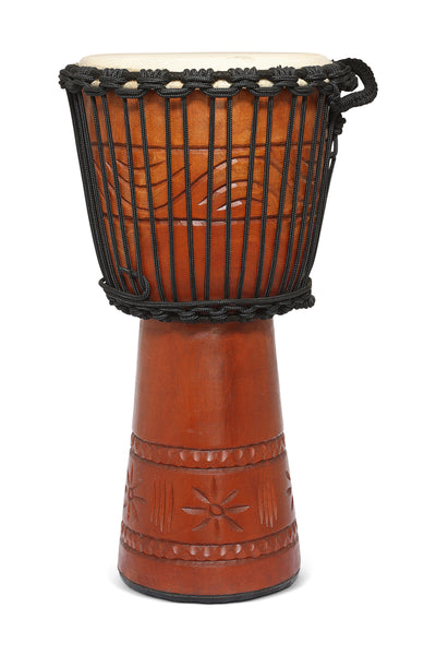 Large African style professional djembe drum handmade in Indonesia