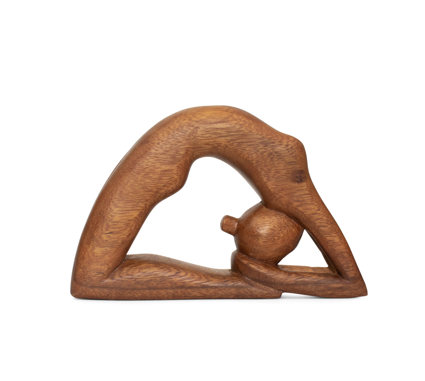 Wooden Handmade Mini Yoga Figurines, Yoga Pose Statue, Yoga Room Studio Decor, Mindful Home Decor Yogi Gift, Decorative Shelf Decor Objects - King Pigeon Pose