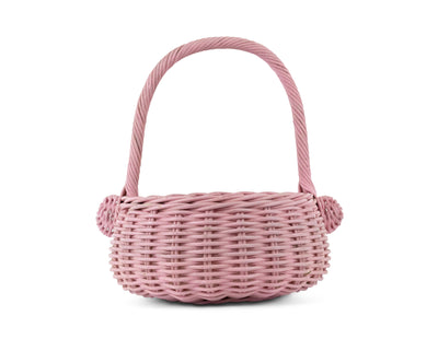 Hand Woven Pig Rattan Basket Decorative Home Decor Bin Organizer Storage Cute Handmade Handcrafted Gift Art Easter Decoration Wicker Piggy